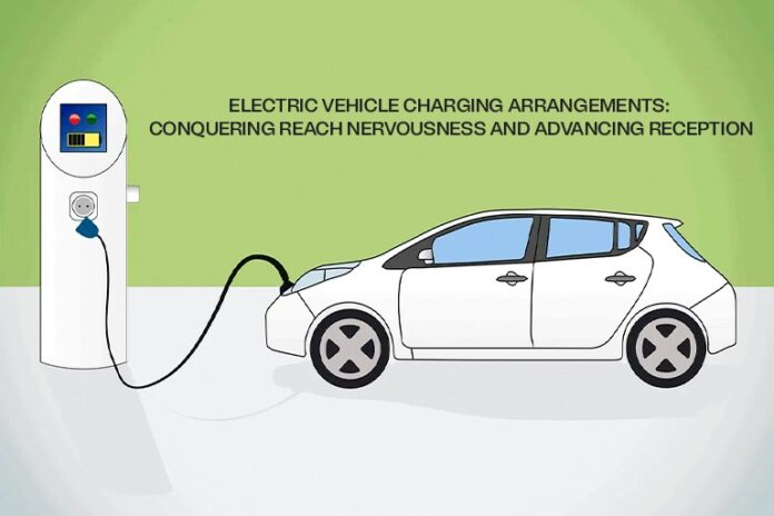 Electric Vehicle Charging Arrangements: Conquering Reach Nervousness and Advancing Reception